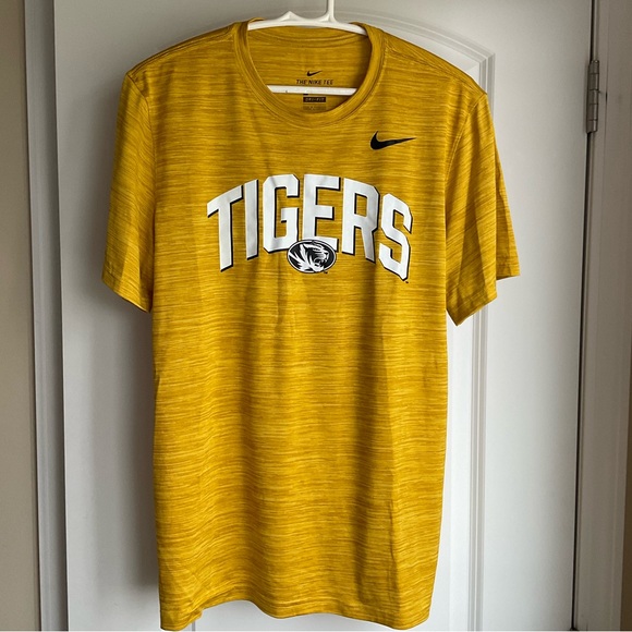 Nike University of Missouri Tigers Short Sleeve Dri-Fit Tee - Picture 1 of 3